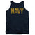 Navy - Logo Adult Tank Top