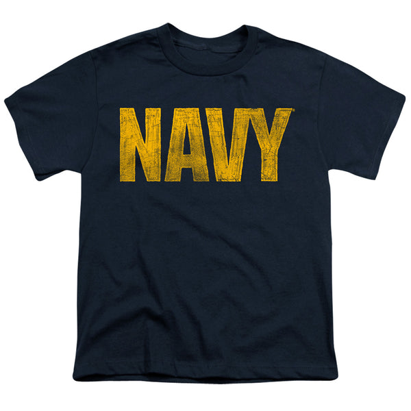 Navy - Logo Youth Short Sleeve
