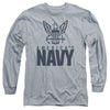 Navy - Eagle Logo Adult Long Sleeve
