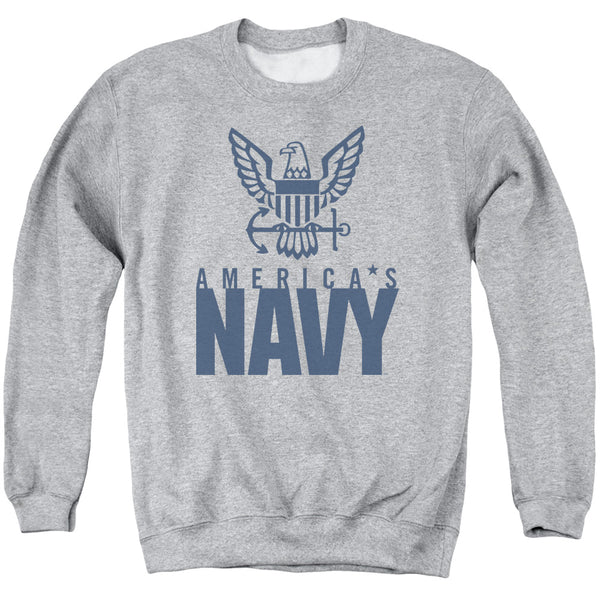 Navy - Eagle Logo Adult Crewneck Sweatshirt