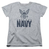 Navy - Eagle Logo Women's Short Sleeve