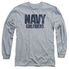 Navy - Girlfriend Adult Long Sleeve