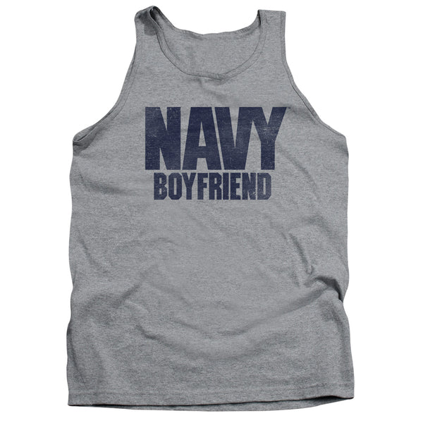 Navy - Boyfriend Adult Tank Top