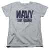 Navy - Boyfriend Women's Short Sleeve