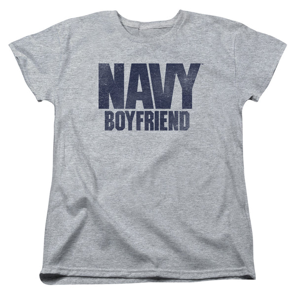 Navy - Boyfriend Women's Short Sleeve