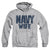 Navy - Wife Adult Pullover Hoodie
