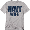Navy - Wife Adult Regular Fit Short Sleeve
