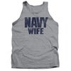 Navy - Wife Adult Tank Top