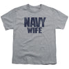 Navy - Wife Youth Short Sleeve