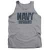 Navy - Husband Adult Tank Top