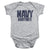 Navy - Brother Infant Snapsuit