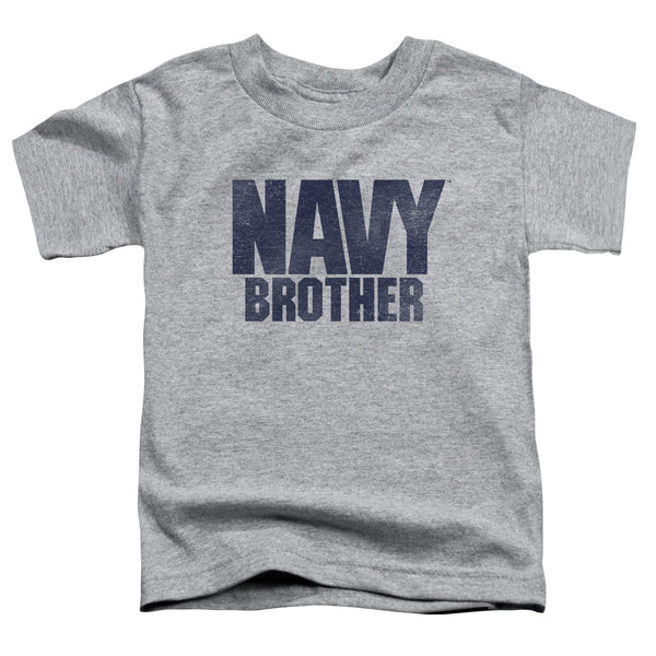Navy - Brother Toddler Short Sleeve