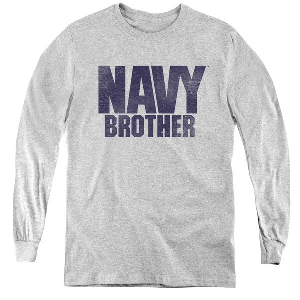 Navy - Brother L - S Youth