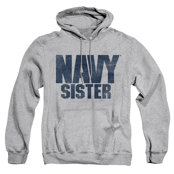 Navy - Sister Adult Pullover Hoodie