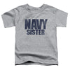 Navy - Sister Toddler Short Sleeve