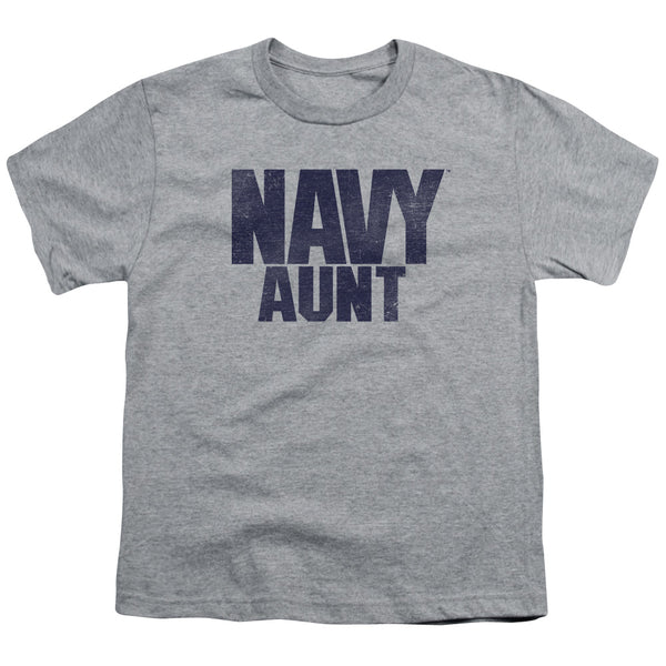 Navy - Aunt Youth Short Sleeve