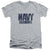 Navy - Grandma Adult Slim Fit V Neck Cotton