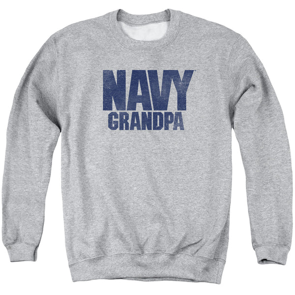 Navy - Grandpa Adult Crewneck Sweatshirt