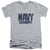 Navy - Grandpa Adult Slim Fit V Neck Cotton