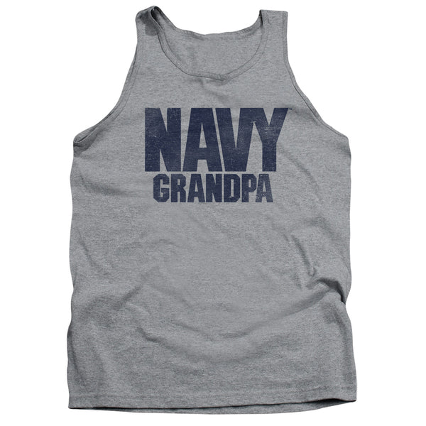 Navy - Grandpa Adult Tank Top