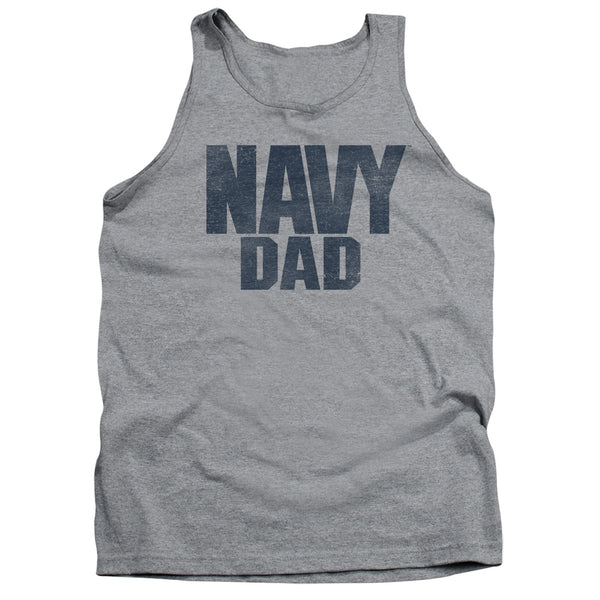 Navy - Navy Dad Adult Tank Top