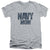 Navy - Navy Mom Adult Slim Fit V Neck Cotton