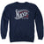Navy - Stars Adult Crewneck Sweatshirt