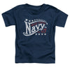 Navy - Stars Toddler Short Sleeve