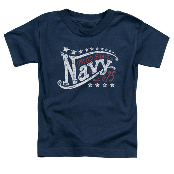 Navy - Stars Toddler Short Sleeve