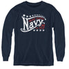 Navy - Stars L - S Youth