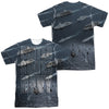 Navy - Fleet (Front - Back Print) Adult Regular Fit Short Sleeve 100% Poly