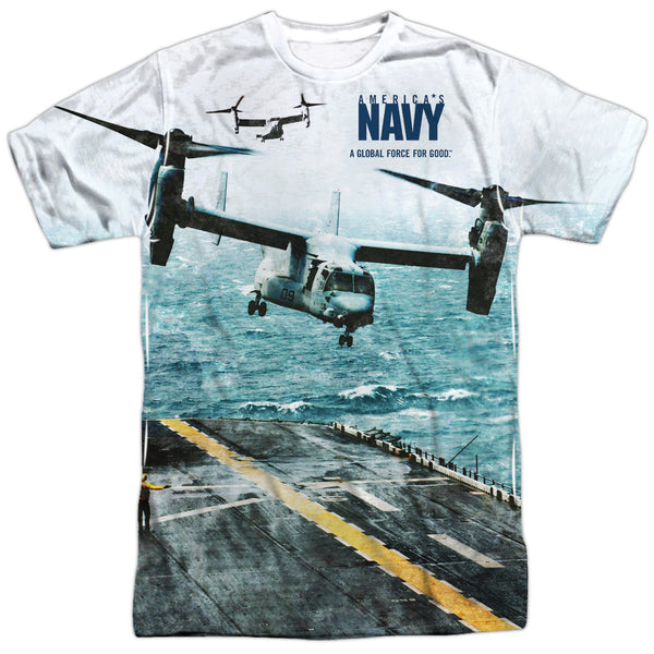 Navy - Osprey Adult Regular Fit Short Sleeve 100% Poly