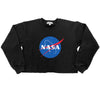 Nasa - Meatball Logo Crop Sweatshirt