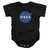 Nasa - Meatball Logo Infant Snapsuit