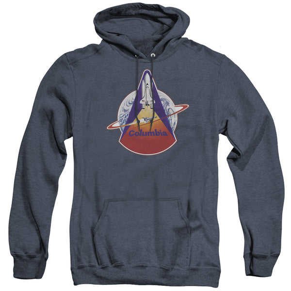 Nasa - Sts 1 Mission Patch Adult Heather Hoodie