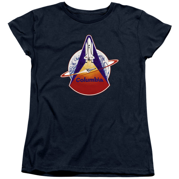 Nasa - Sts 1 Mission Patch Women's Short Sleeve