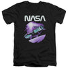 Nasa - Come Together Adult Slim Fit V Neck Cotton