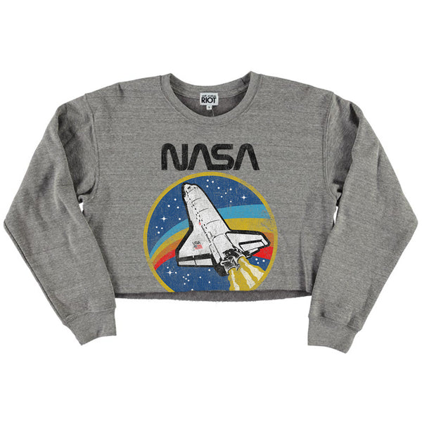 Nasa - Shuttle Crop Sweatshirt