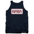 Nasa - Rectagular Worm Logo Adult Tank Top
