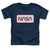 Nasa - Rectagular Worm Logo Toddler Short Sleeve