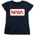 Nasa - Rectagular Worm Logo Women's Short Sleeve