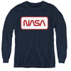 Nasa - Rectagular Worm Logo L - S Youth