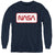 Nasa - Rectagular Worm Logo L - S Youth