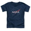 Nasa - Distressed Logo Toddler Short Sleeve
