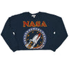 Nasa - Retro Shuttle Crop Sweatshirt