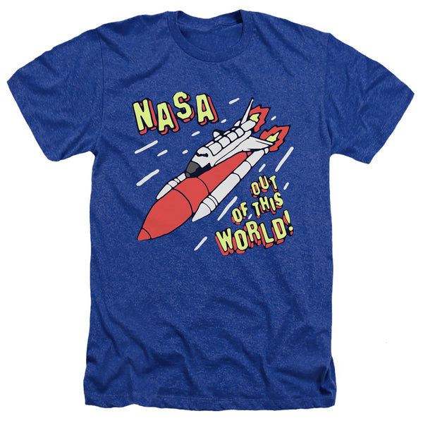 Nasa - Out Of This World Adult Regular Fit Heather Short Sleeve