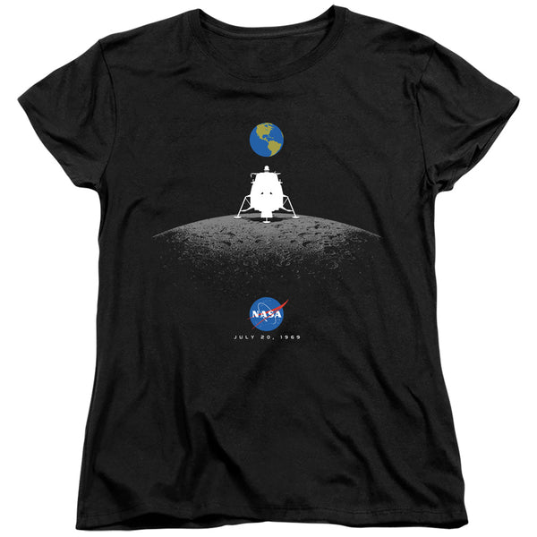 Nasa - Moon Landing Simple Women's Short Sleeve
