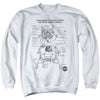 Nasa - Lunar Module Digram Adult Crewneck Sweatshirt