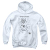Nasa - Lunar Module Digram Youth Hooded Sweatshirt