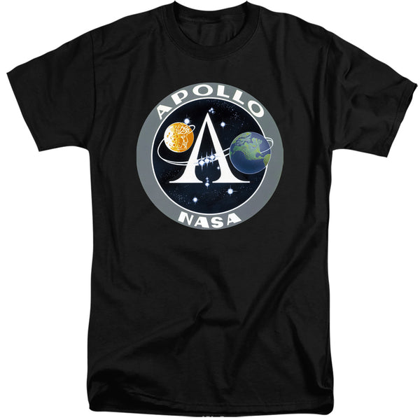 Nasa - Apollo Space Program Patch Adult Tall Fit Short Sleeve